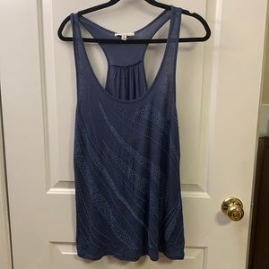 Lucy and Laurel size medium tank top with beaded design